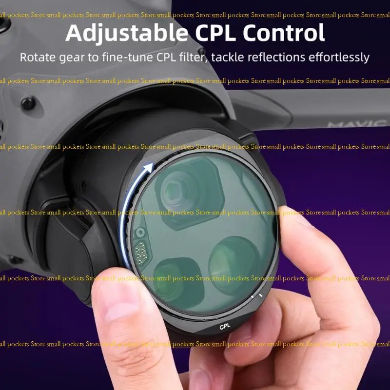 Bộ lọc bảo vệ ống kính camera R1WD cho 4 CPL ND8 ND16 ND32 Bộ lọc bộ lọc khung hình phân cực ống kính nhôm