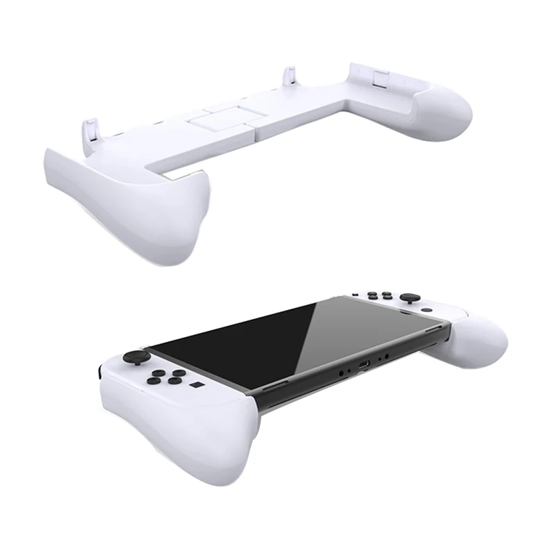 ABS Ergonomic Hand Grip Holder para Nintendo Switch, dobrável, rígido, estojo protetor, console de jogos, acessórios de jogos