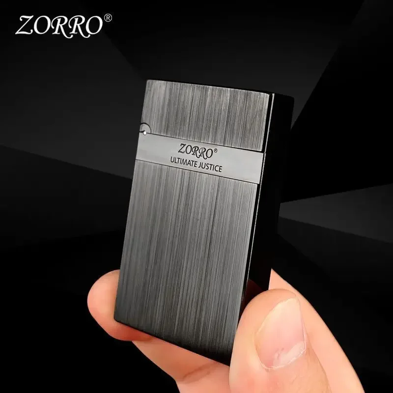 ZORRO Lang Sheng Kerosene Lighter Retro Grinding Wheel Pure Copper Steel Sound Crisp Waterproof Lighter High-end Gift