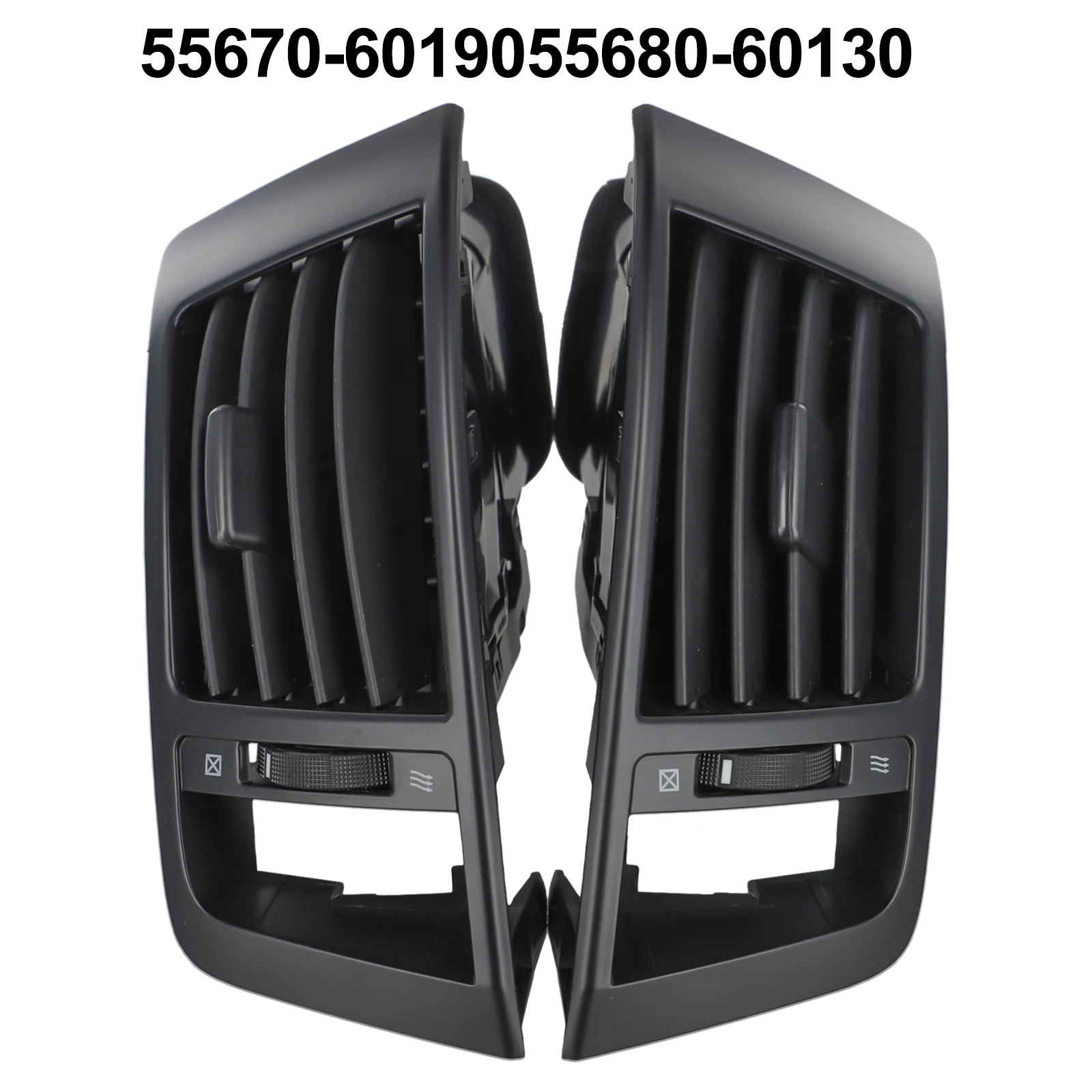 

Air Conditioner Outlet Vent For Land Outlet Vent 2008-2013 55670-60190 Black Fitment For Cruiser LC200 Middle Air Conditioner