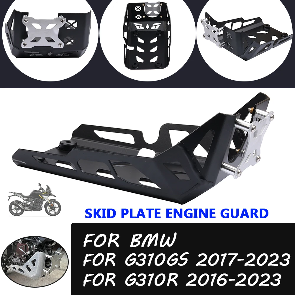 

Motorcycle Skid Plate Guard For BMW G310GS G310R G 310 GS G310 R G 310GS G 310R 2021 2022 2023 Engine Protector Cover Chassis