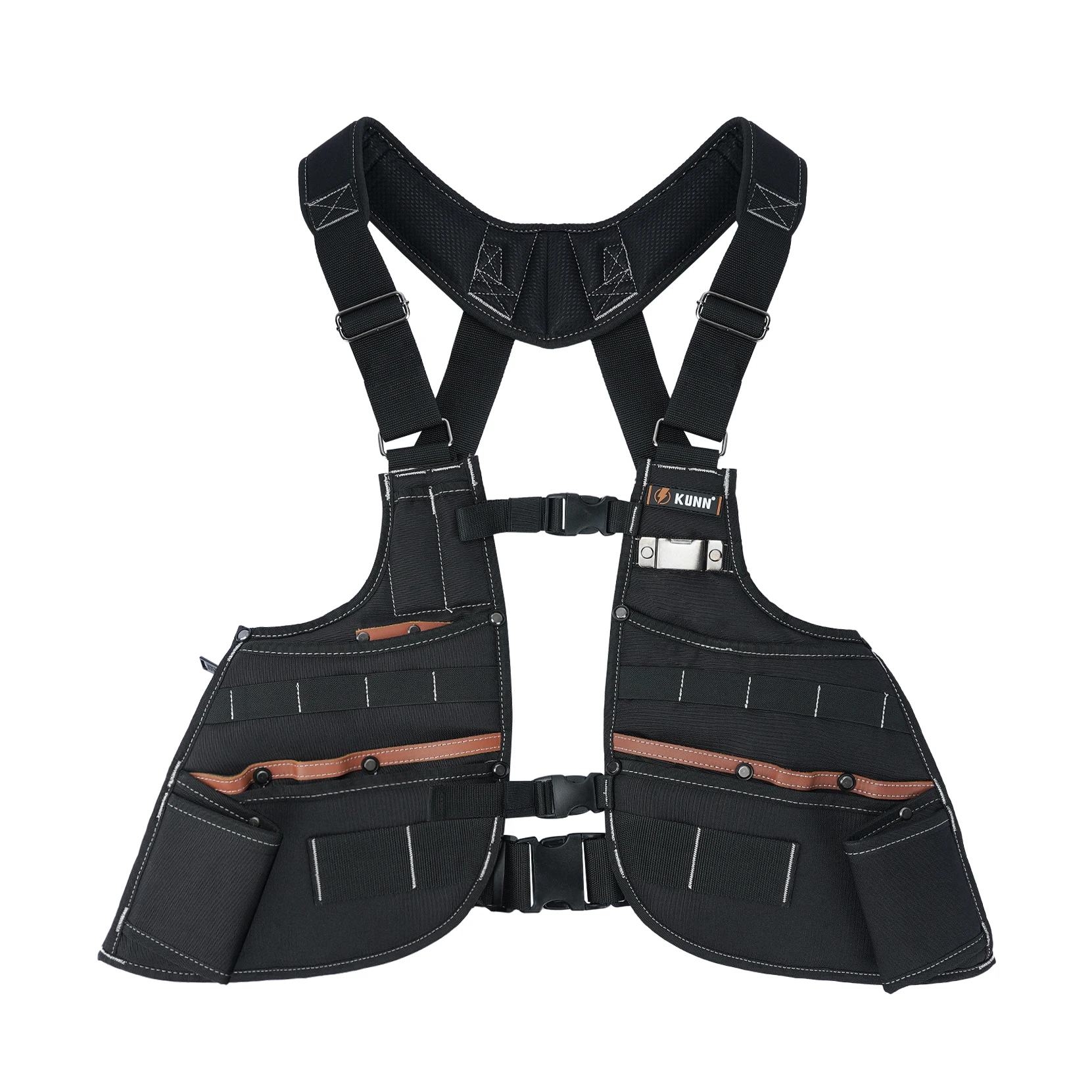 Rompi Peralatan Kulit KUNN unt - Leather Work Vest ulasan dan harga