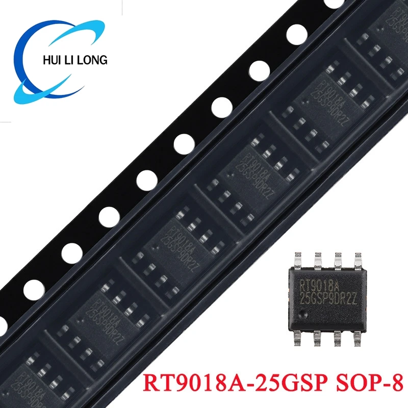 5 teile/los rt9018 rt9018a RT9018A-25GSP sop-8 3a ultra-low-dropout linearer spannungs regler chip ic integrierte schaltung