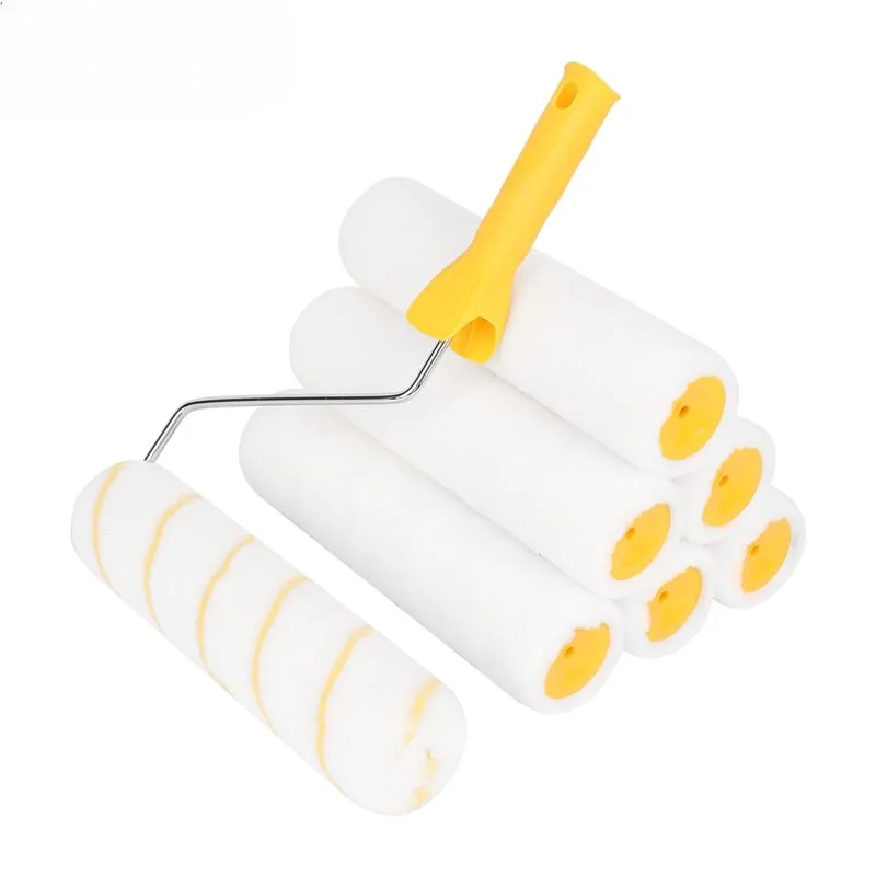 Roller Brush Latex Paint Coating Roller Brush 4-inch 7-inch Paint Brush Without Dead Corners Roller Wall Tool