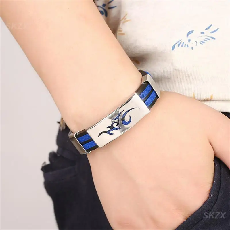 Personalisiertes Armband Hip Hop Strapazierfähiges Armband Bestseller Titanstahlarmband Jungen Stilvolles Design Feuerwolkenarmband Mädchen