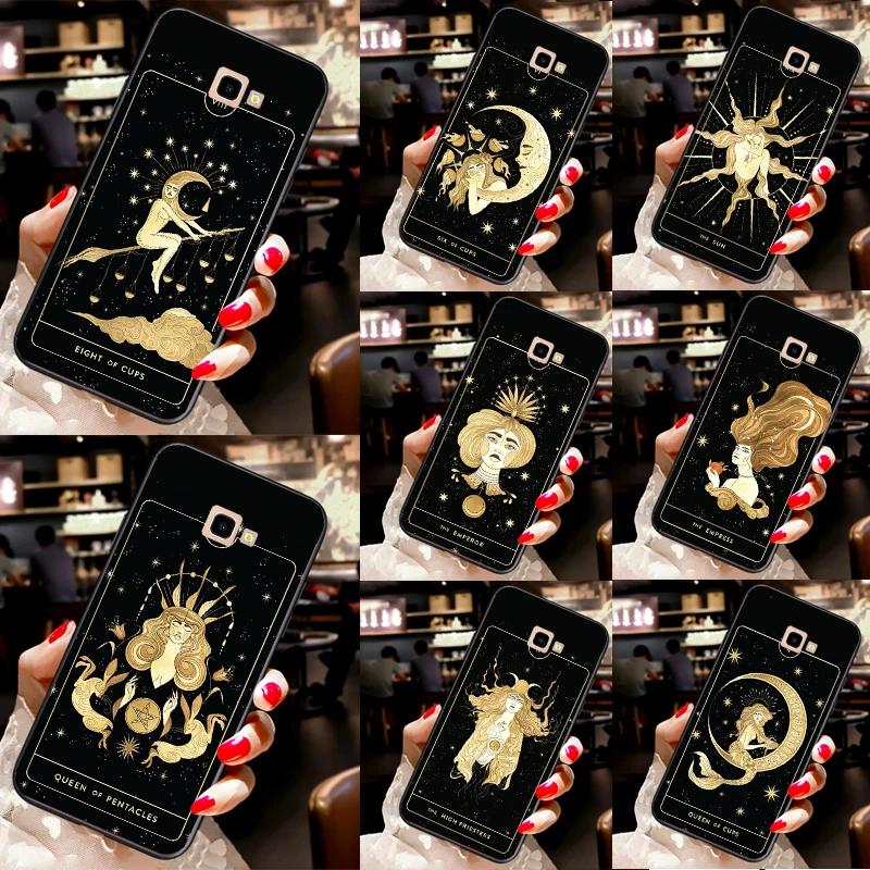 Witches moon Tarot Mystery totem For Samsung J3 J5 J7 J510 J310 J330 J710 J730 2016 2017 J4 J6 Plus A6 A8 A9 J8 2018 Case