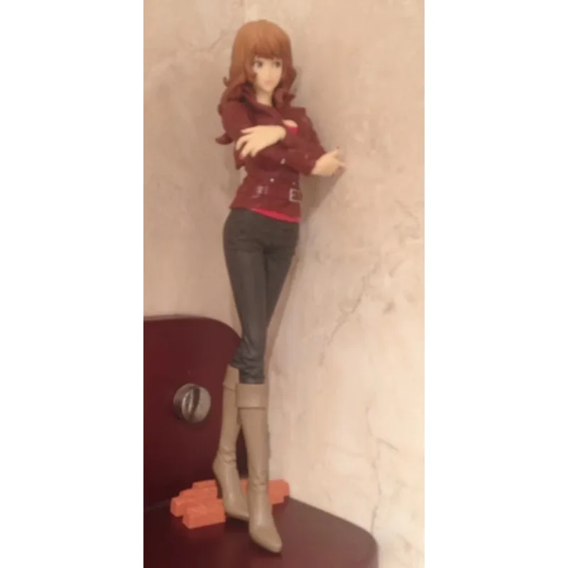Bandai Original Lupin III MSP Mine Fujiko Anime Action Figure Model Collectibles Children Birthday Gifts