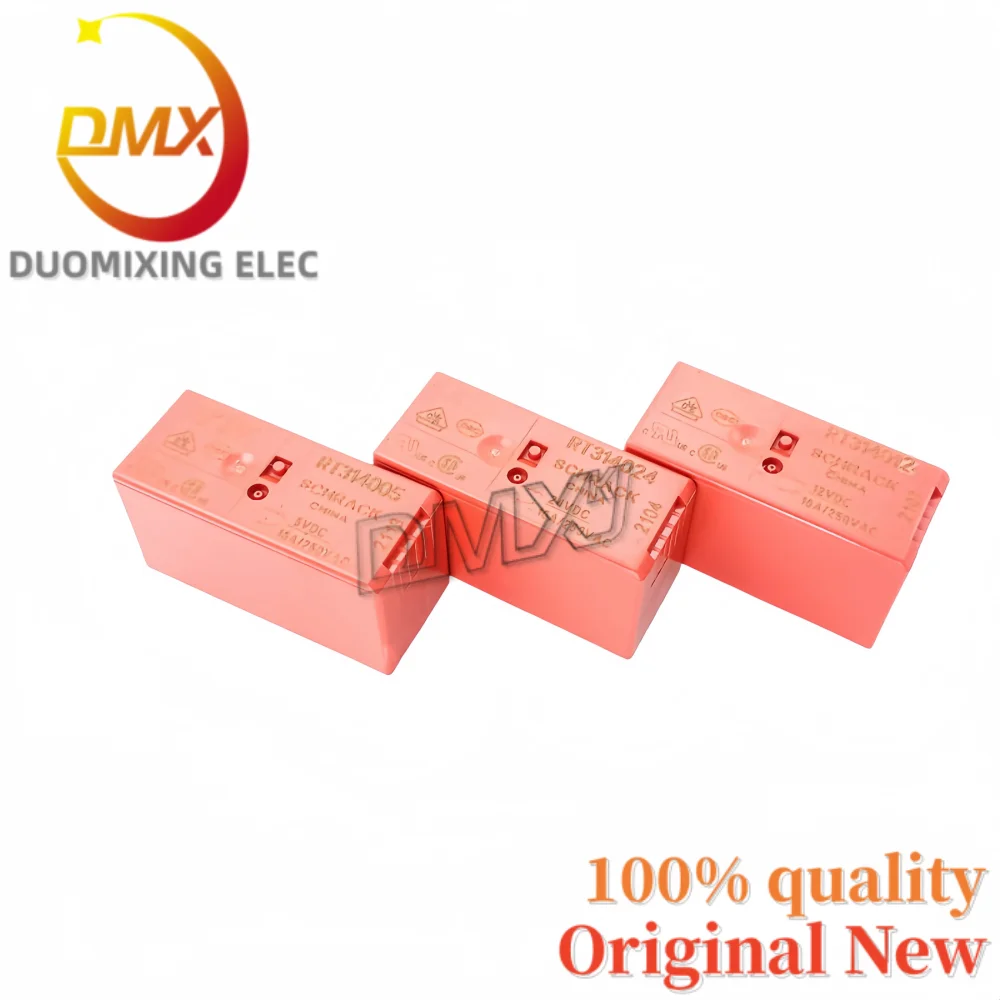 10PCS/LOT RT314024 RT314012 RT314005 24V 12V 5VDC 16A/250VAC  RT314730 230VAC RT314615 115VAC DIP8 relay