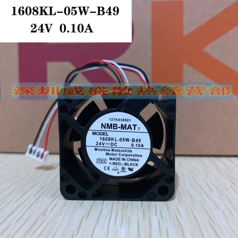 

Новый оригинальный 1608KL-05W-B49 4 см 24 в 0,10 а 40*20 мм инвертор для станков с ЧПУ Fanuc специальный вентилятор