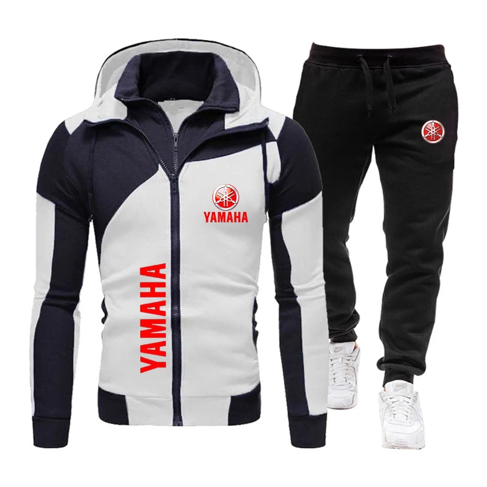 2025 Men's Yamaha Hoodie Yamaha Logo Printed Motorcycle Jacket Pullover Hoodie Hoodie Sportswear Jacket Yamaha Racing Jacket Zip