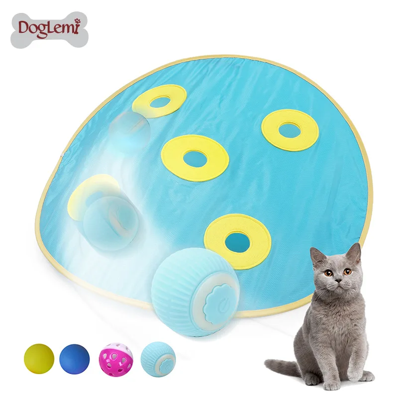 

DogLemi Pet Cat Toy Hunting Self-Hi Boredom Relief Artifact Pet Toy Vent Energy Cat Interactive Catch Ball Toy