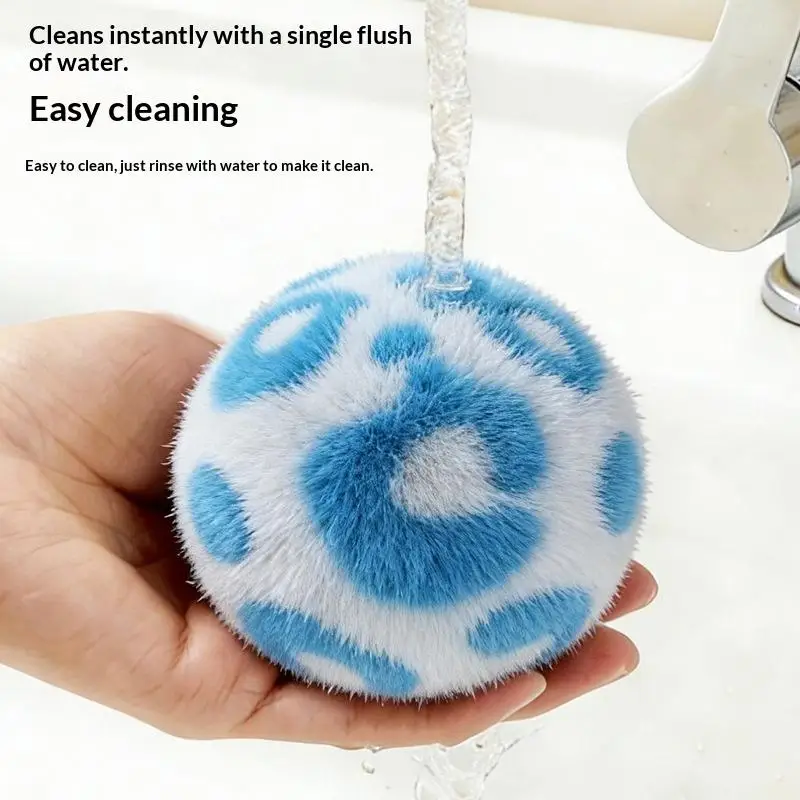Soft Desktop Cleaning Ball No Shedding Cleaning Tool Washbasin Faucet Brushed Bathtub Wash Basin Cleaning Ball For Home