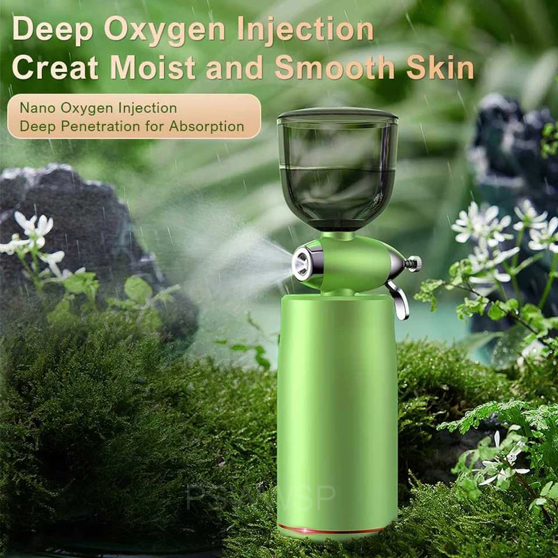 Oxygen Injector Mini Air Compressor Kit Air-Brush Paint Spray Gun Airbrush For Nano Fog Beauty instrument Mist Sprayer Tools