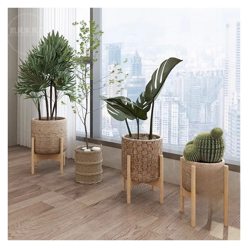 

Simple flower stand, living room floor-to-ceiling large flower pot support frame, balcony plant placement frame, bracket