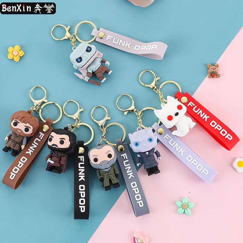 

Креативные брелки Miniso 2025 года, изысканные маленькие статуи, автомобильные подвески, сумки, маленькие подарки для пары, высококачественные маленькие подарки