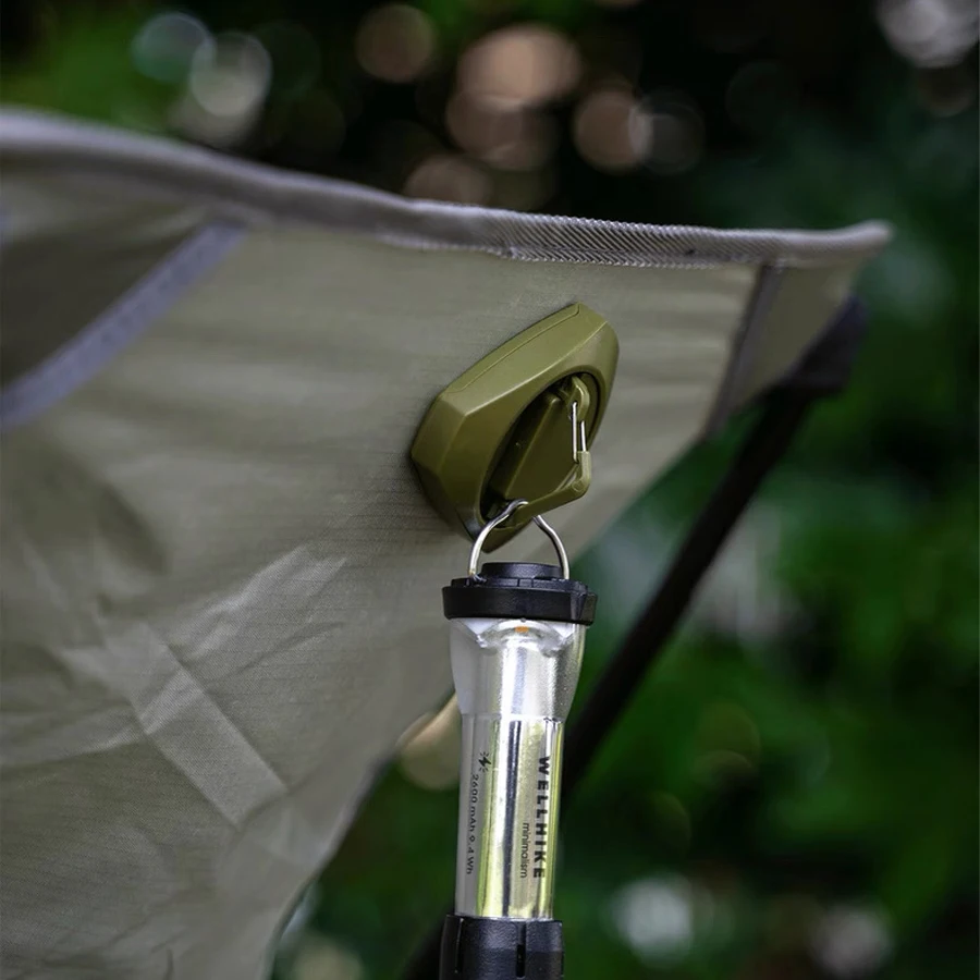 1 قطعة خطاف المظلة المغناطيسي متعدد الاستخدامات للتخييم ، حامل السيارة سريع التركيب ، حامل مصباح الخيمة الخارجية ، معدات خارجية #5