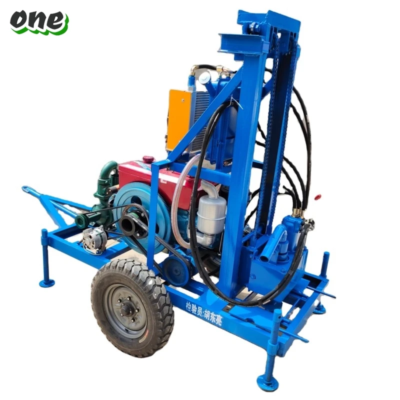 

New Factory Direct Sale Hydraulic Diesel Water Well Drilling Rig Borehole Drilling Machine Price