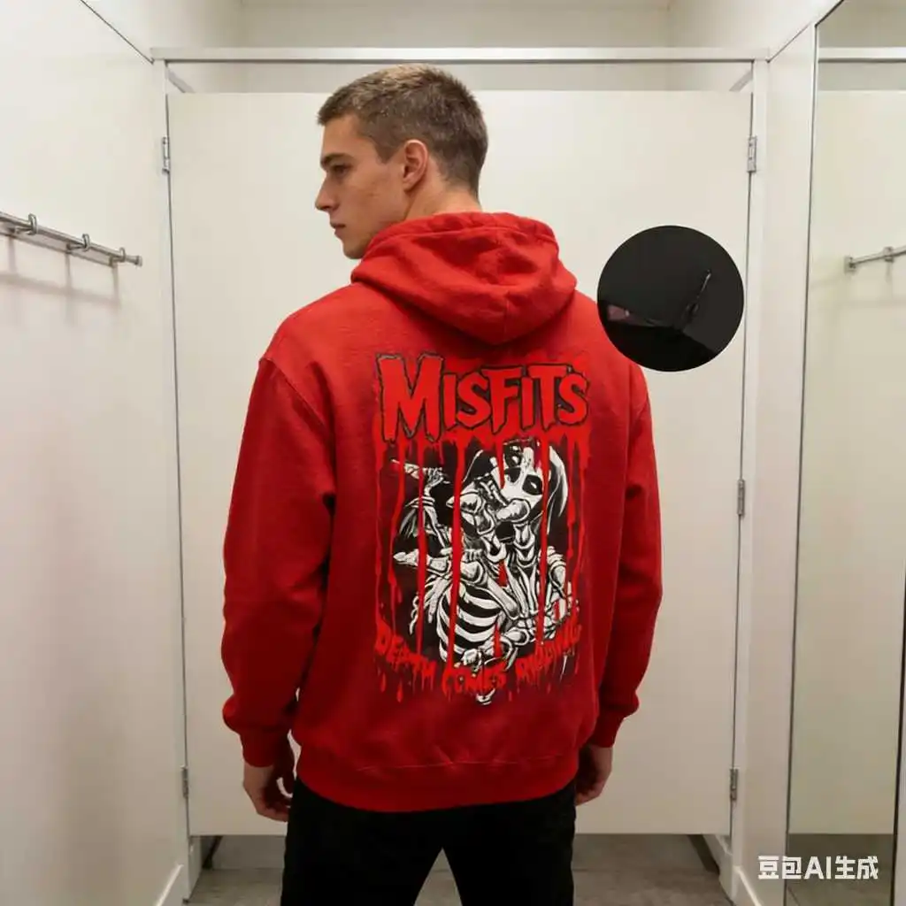 Misfits hoodie Rock Music hooded Last Caress Famous Monsters Static Age Album Misfits Merch Unisex Rocker Clothing