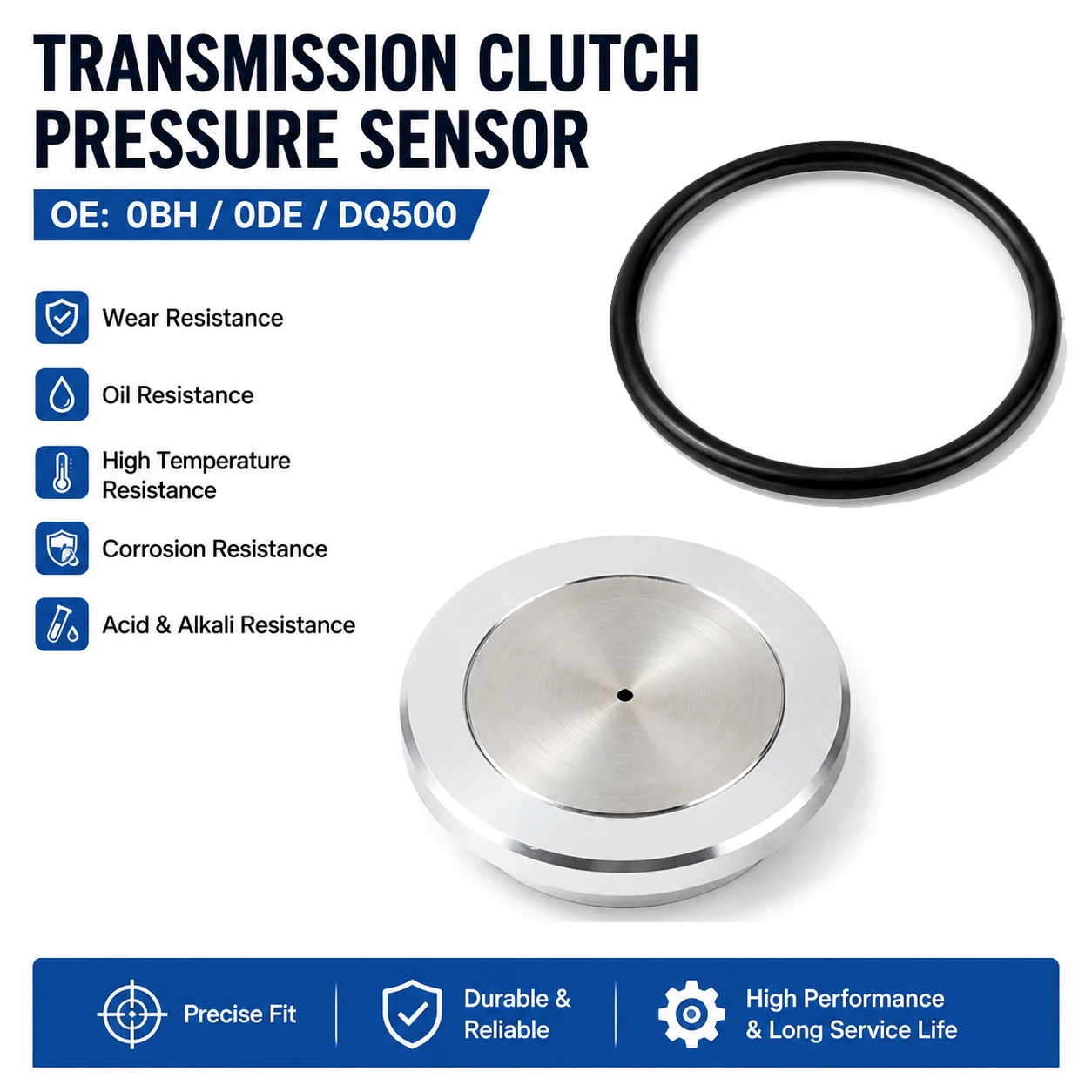 1pcs 0BH 0DE DQ500 Sensor Transmission Position Sensor Clutch Pressure For Audi A4 A5 A6 A7 Q3 Q5 VW Scirocco Tiguan Transporte