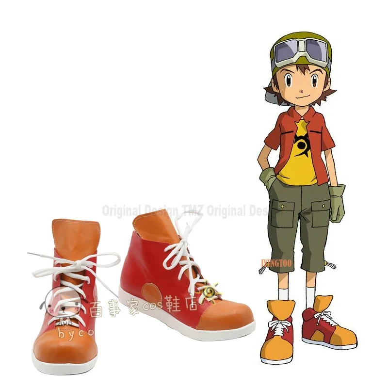 

Digimon Adventure Kanbara Takuya Characters Anime Costume Prop Cosplay Shoes Boots