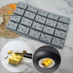 Square Cheeses Silicone Mold Fondant Cake Mold DIY Chocolate Baking Tools Cake Decoration Accessories Bakeware