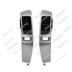 Car Dash Panel Air Vent Grille A/C Vent Frame Kit For Toyota Land Cruiser Prado LC120 2003 2004 2005 2006 2007 2008 2009