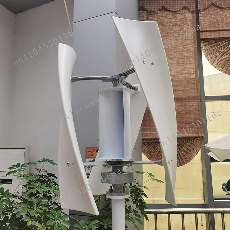 Suitable for X3 with drum/wind wheel, vertical axis wind turbine, all white, can be labeled for shipment