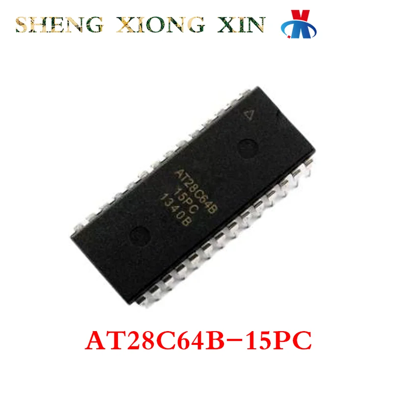 5pcs/Lot 100% New AT28C64B-15PC DIP Memory Chip AT28C64B AT28C64 Integrated Circuit