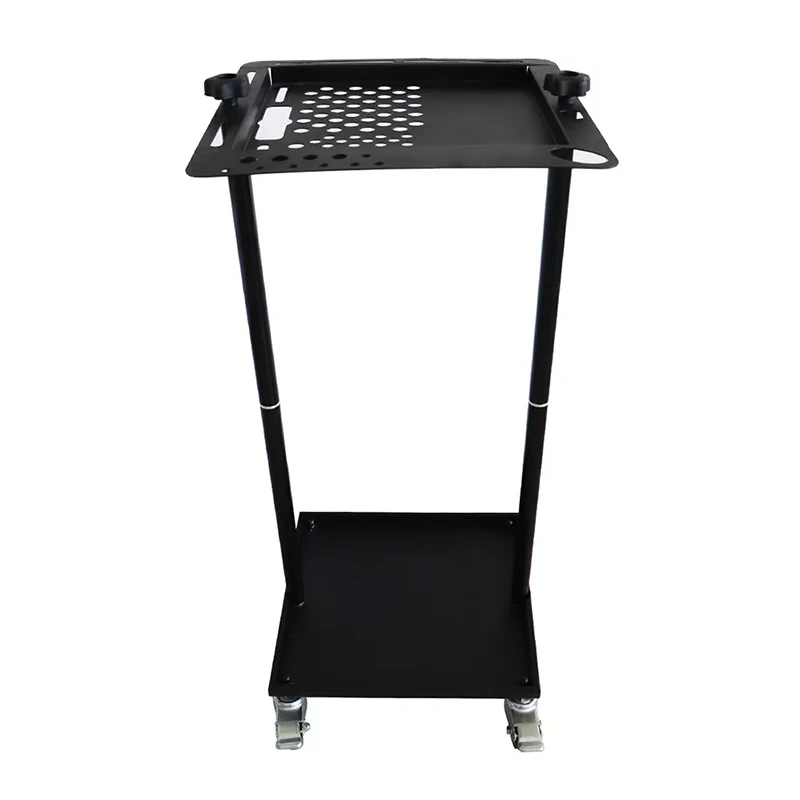 Car Dent Repair and Car Wash Tool Storage Trolley Wheeled Beauty Tool Trolley 2layer Multifunctional Mechanical Workshop Trolley