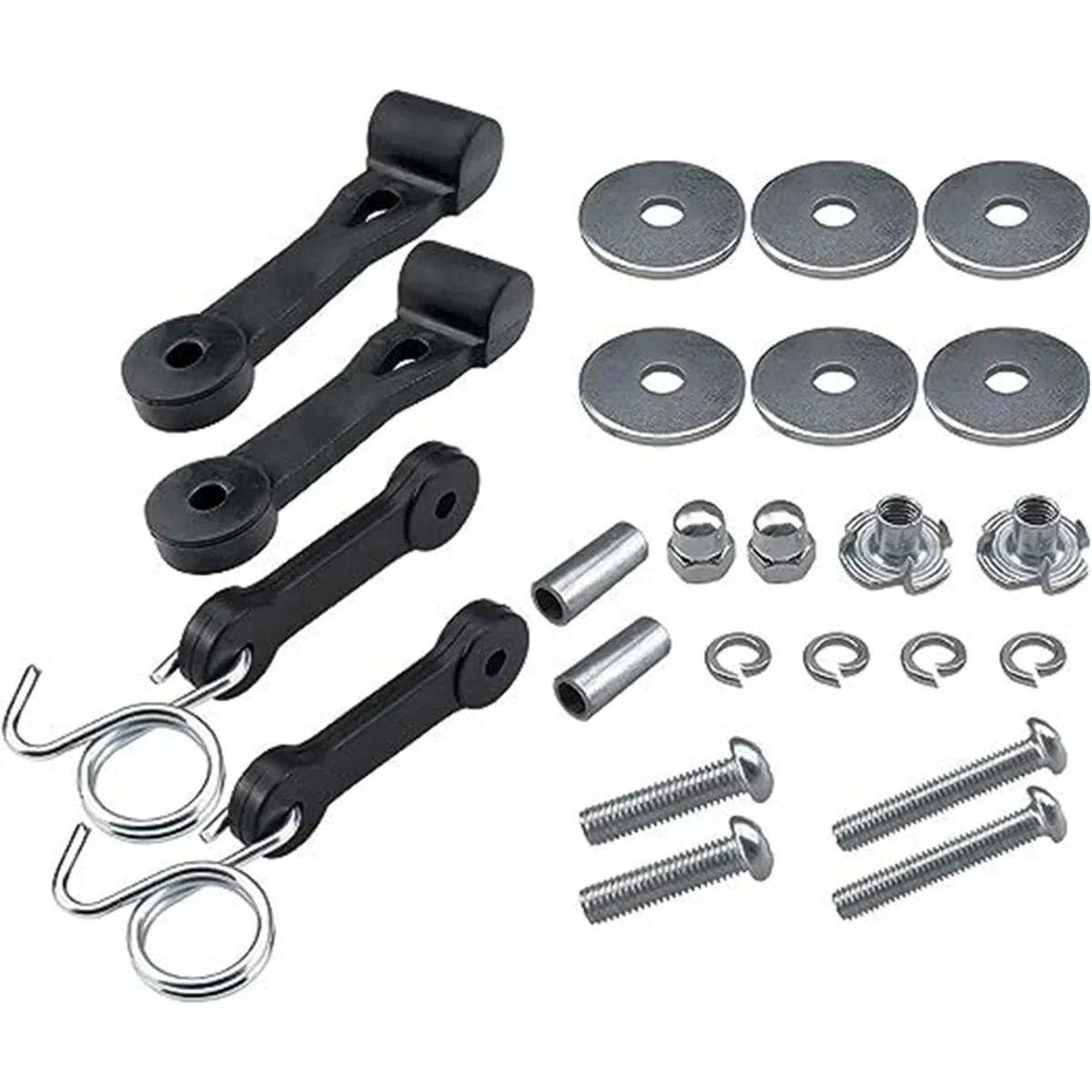 A08R 109808X 160793 Latch Assembly Bagger Hood Latch Straps Compatible with Yard Lawn Tractor for 42inch and 46inch Decks