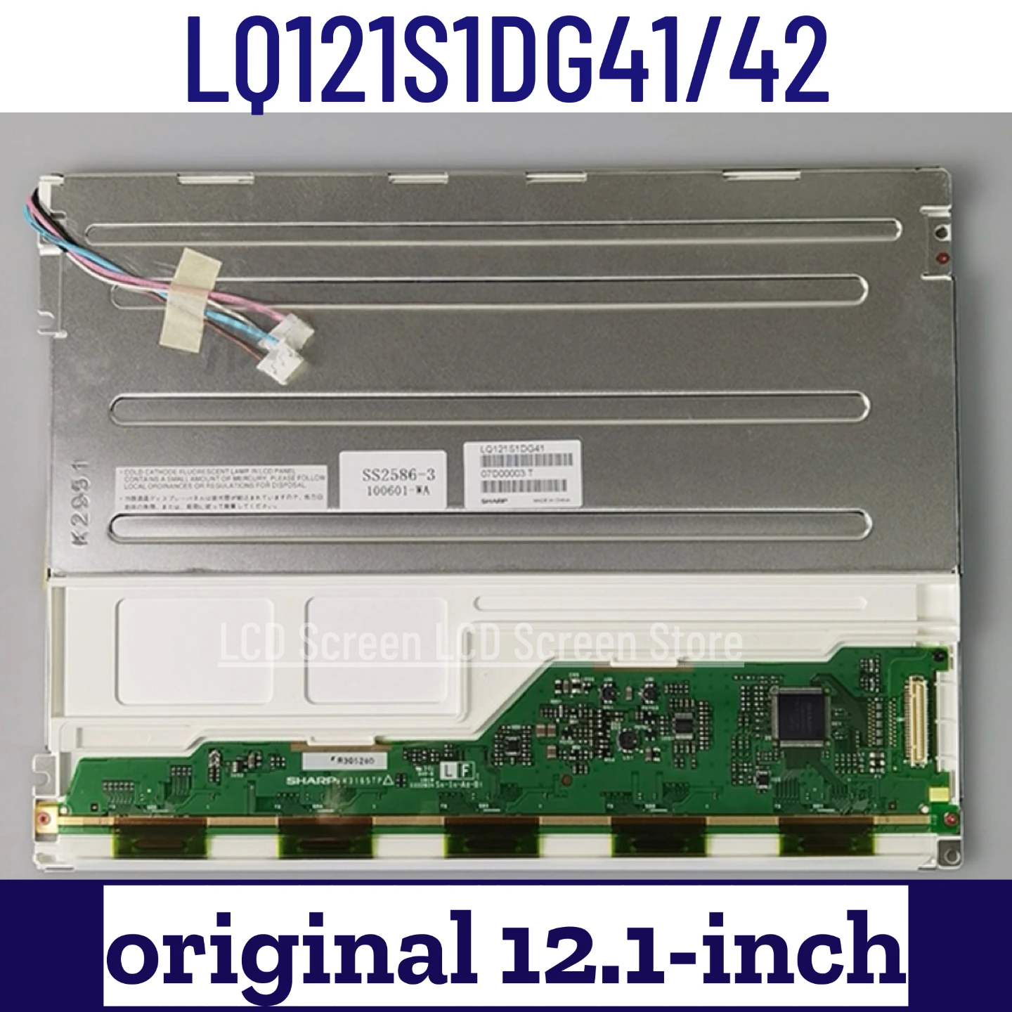 

Совершенно новый оригинальный 12,1-дюймовый ЖК-экран LQ121S1DG41 LQ121S1DG42