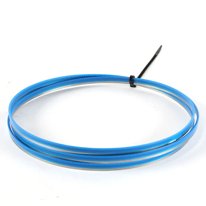 (أي طول) 1000-4000 مللي متر (L)* 10 مللي متر (W)* 0.63 مللي متر (T)* 8Tpi Silco Curvy الخشب قطع الفرقة شفرة المنشار