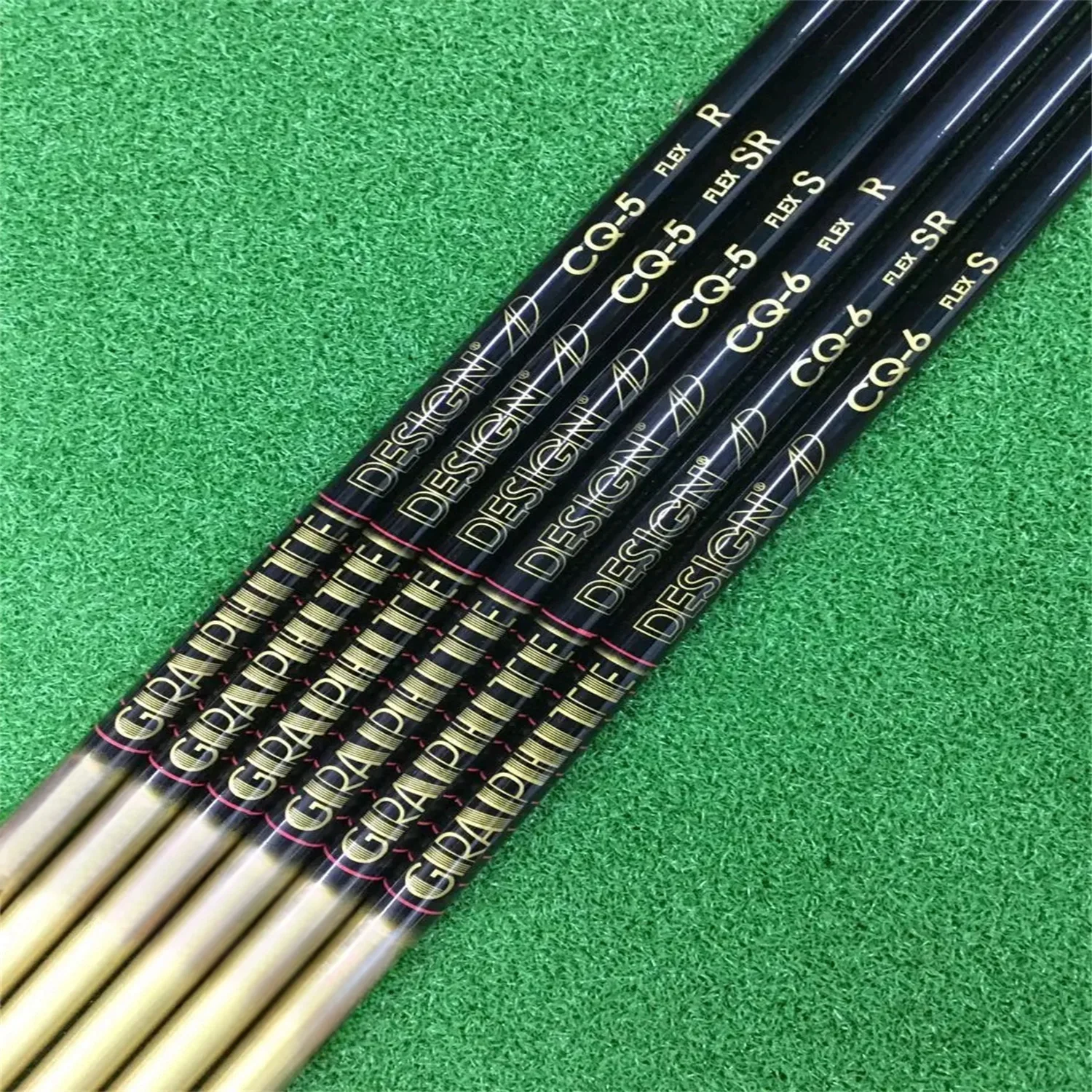 Golf club shaft tou d CQ 5/6/7 S/SR/R/X  graphite shaft screwdriver and wooden shaft free assembly sleeve and grip