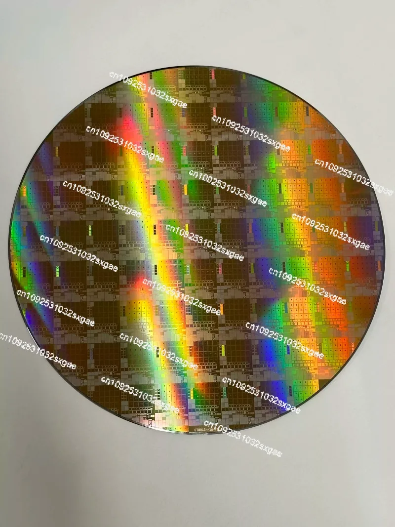 Wafer silicon wafer 8-inch 12-inch integrated circuit lithography wafer semiconductor circuit wafer, display and debugging