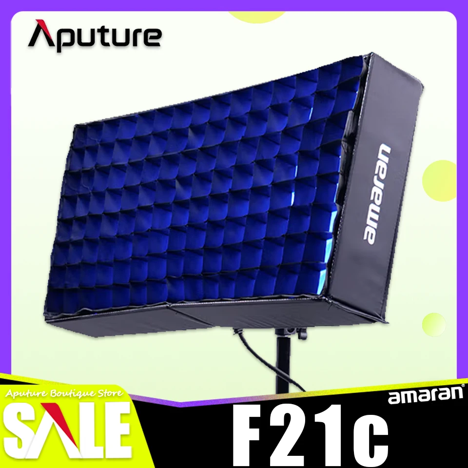 

Amaran F21c RGBWW 2500K~7500K LED Flexible Video Light Panel for Camera Studio Photography by Aputure with CRI 95+ TLCI 98+