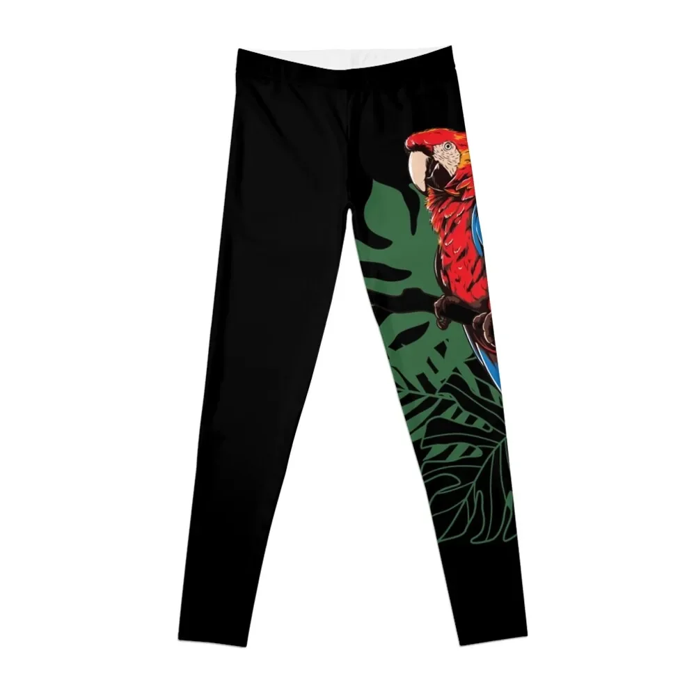 Scarlet Macaw Costa Rica Leggings Clothing fitness gym's clothing sports for Sports pants woman Womens Leggings