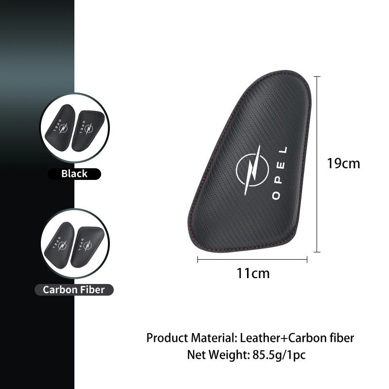 Car Knee Leg Protective Pad Foot Armrest Cushion Cover Accessories For Opel Astra  H J K Insignia Corsa D Zafira Meriva Mokka view 6