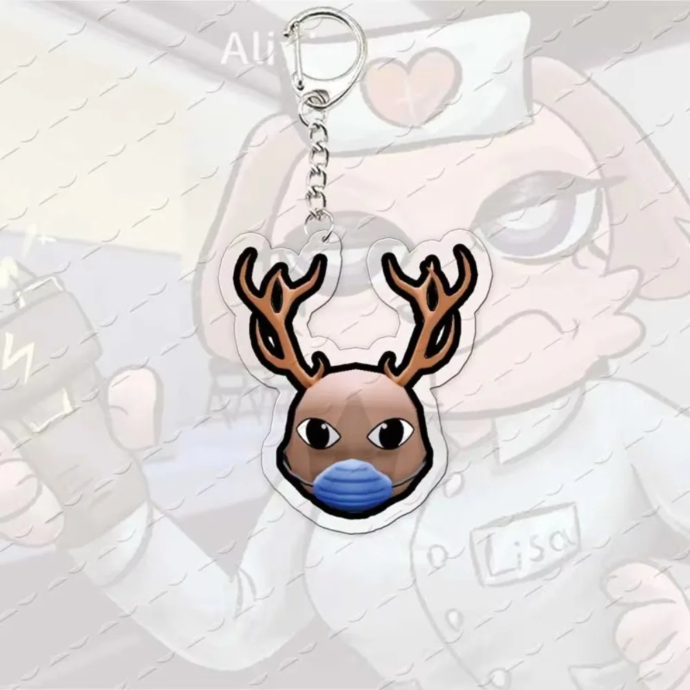 Popular Video Game Animal Hospital Keychain Animal Hospital Charm Keychain for Accessorie Bag Game Fans Gift