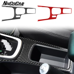 Per Toyota Hilux 2015-2021 in fibra di carbonio controllo centrale pannello del cambio copertura Trim accessori interni auto adesivi decorativi