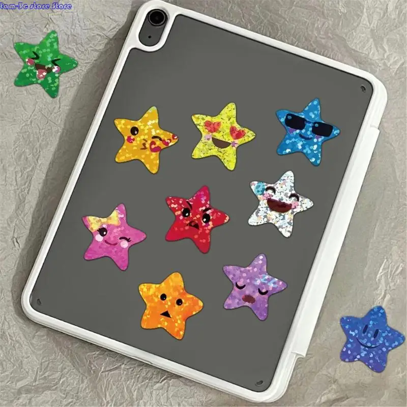 500 Pcs Star Sticker Waterproof Sticker Decorative Sticker For Journaling Scrapbooking And DIY Crafts