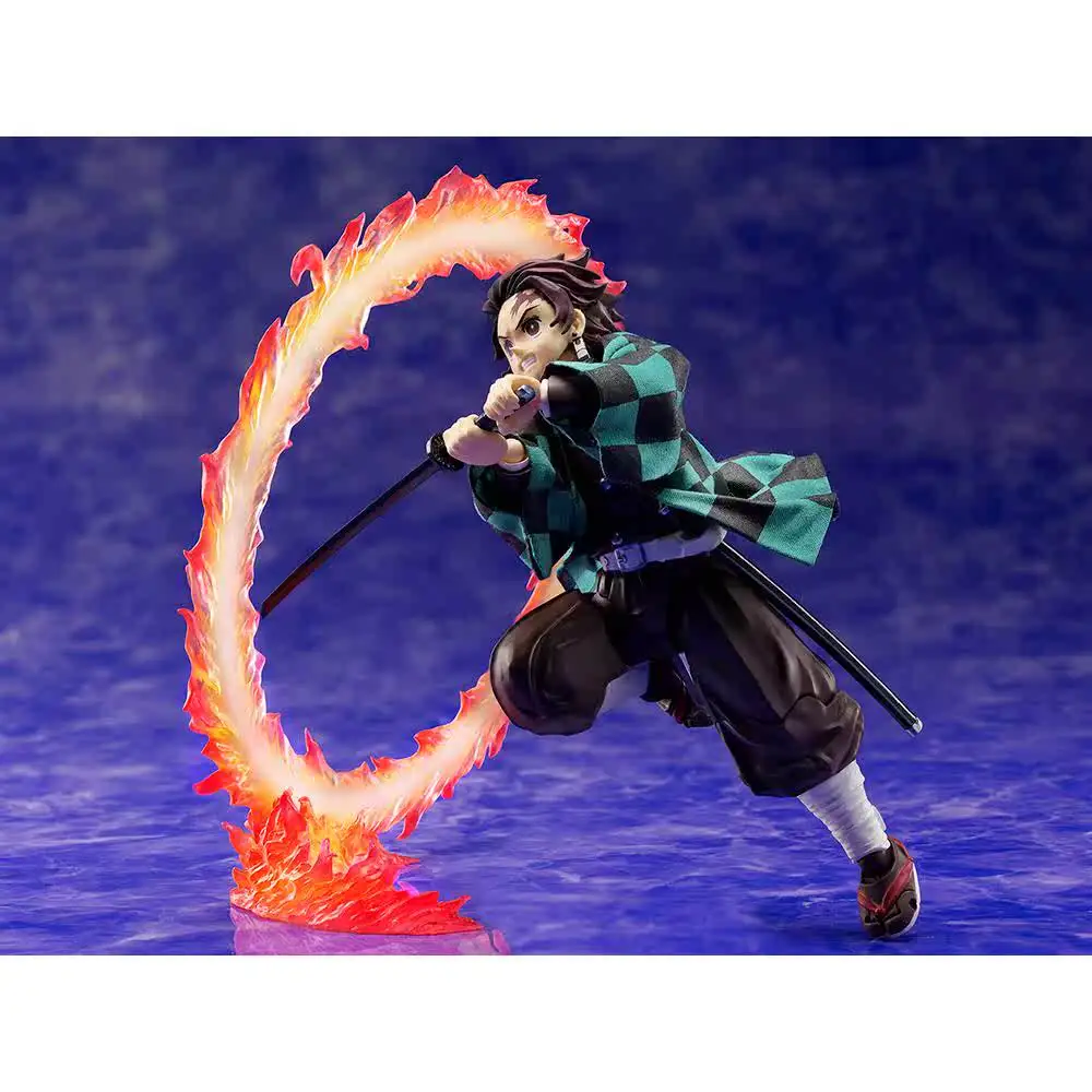 100% Original Aniplex BUZZmod Tanjiro Kamado Kimetsu No Yaiba Demon Slayer Action Figures Model Toy Brinquedos Figura 1/12