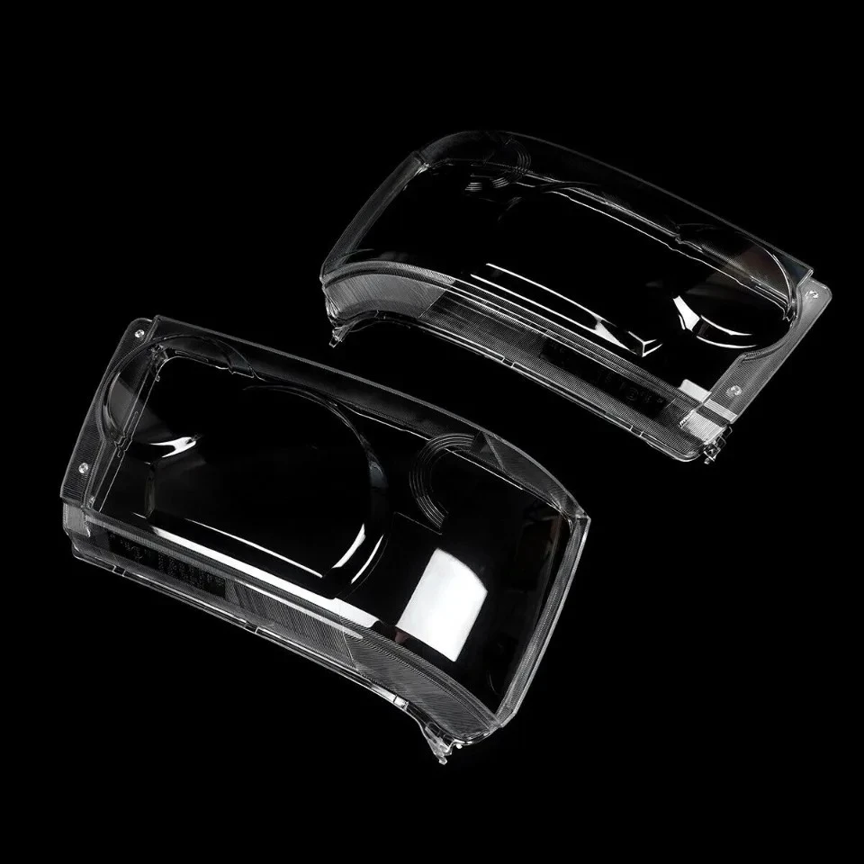 لاند روفر رينج روفر سبورت L320 2005-2009 عاكس الضوء غطاء مصباح المصباح قذيفة شفافة كشافات غطاء عدسة #4