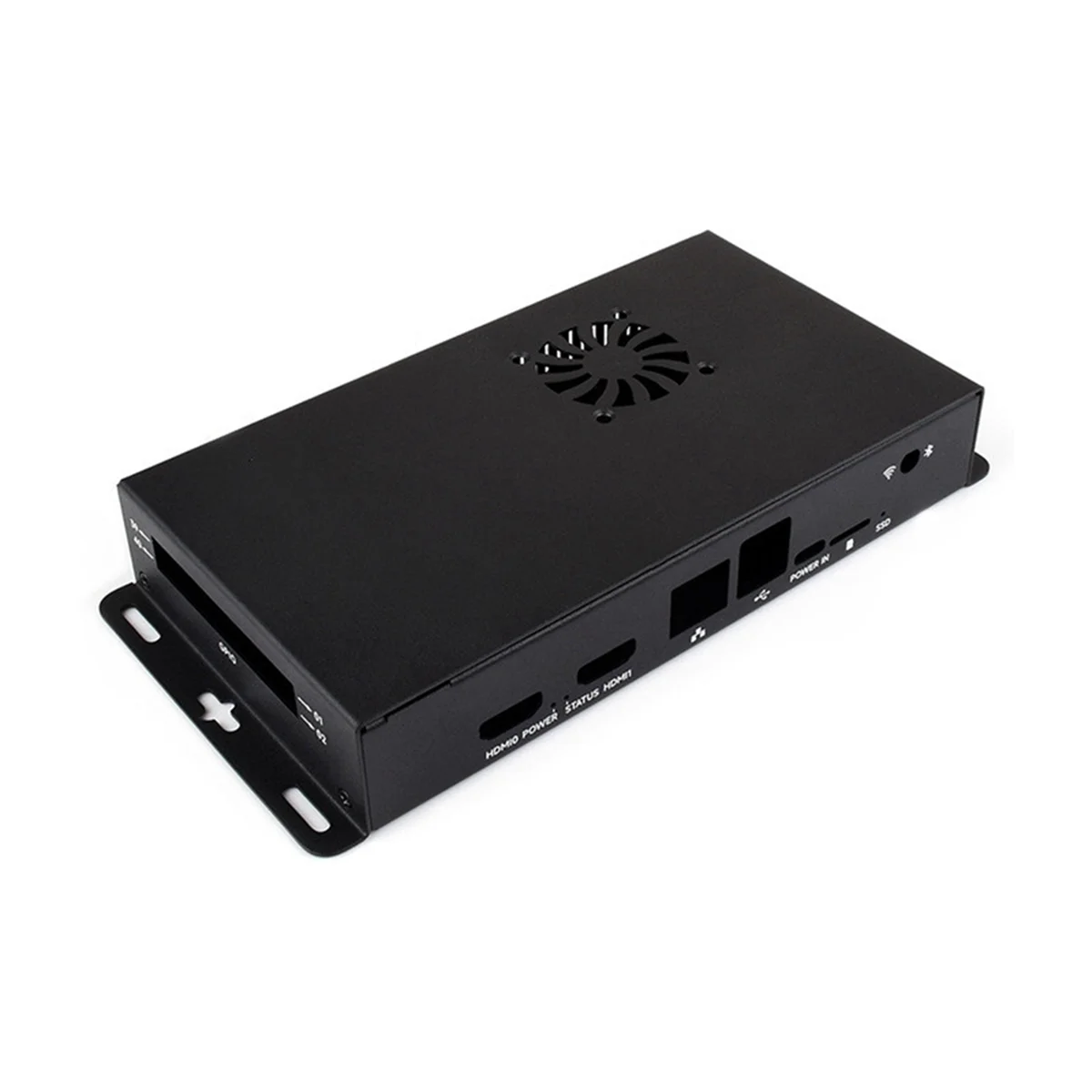 AB01 CM5 Metal Case for Compute Module 5 IO Board with Cooling Fan