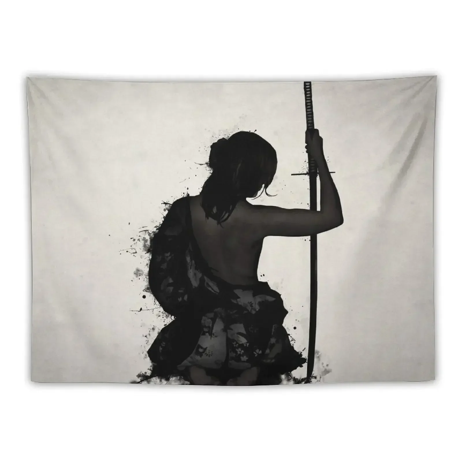 

Female Samurai - Onna Bugeisha Tapestry Bedrooms Decorations Kawaii Room Decor Room Decor Cute Tapestry