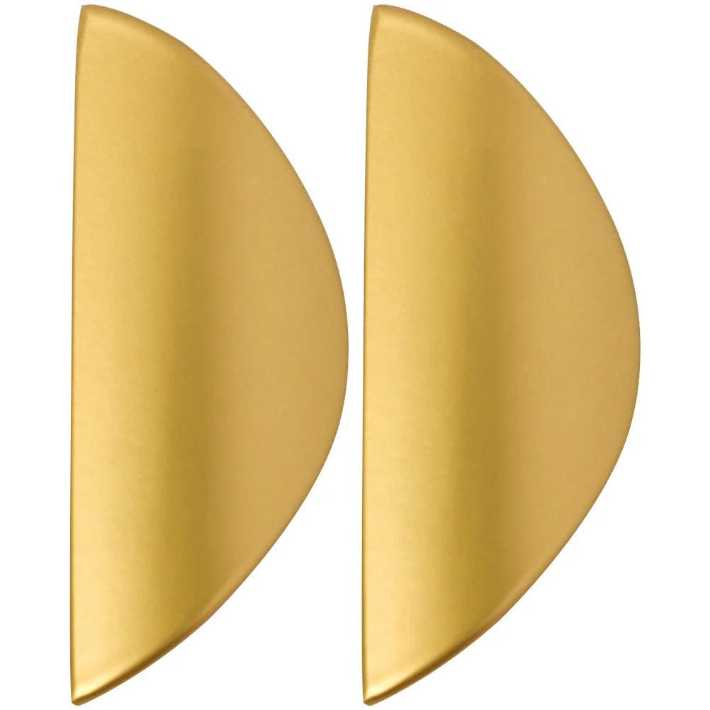 

2 Pcs Door Handle Modern Kitchen Handles for Cabinets Knobs Cupboard Drawer Pulls Golden