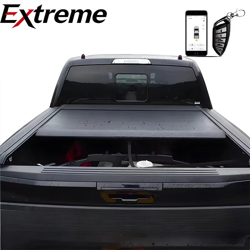 

Electric Roller Roll-up Retractable Tonneau Cover for F-150 F150 ram 1500 Ram1500 GMC Silverado Sierra Colorado Tacoma Tundra