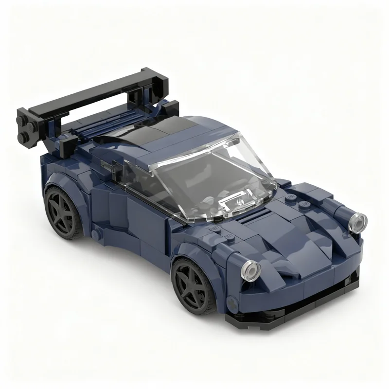 

307pcs MOC Porscheed 911 RWB City Champions Model Building Blocks Construction Toy Christmas Gifts DIY Creative Idea Education