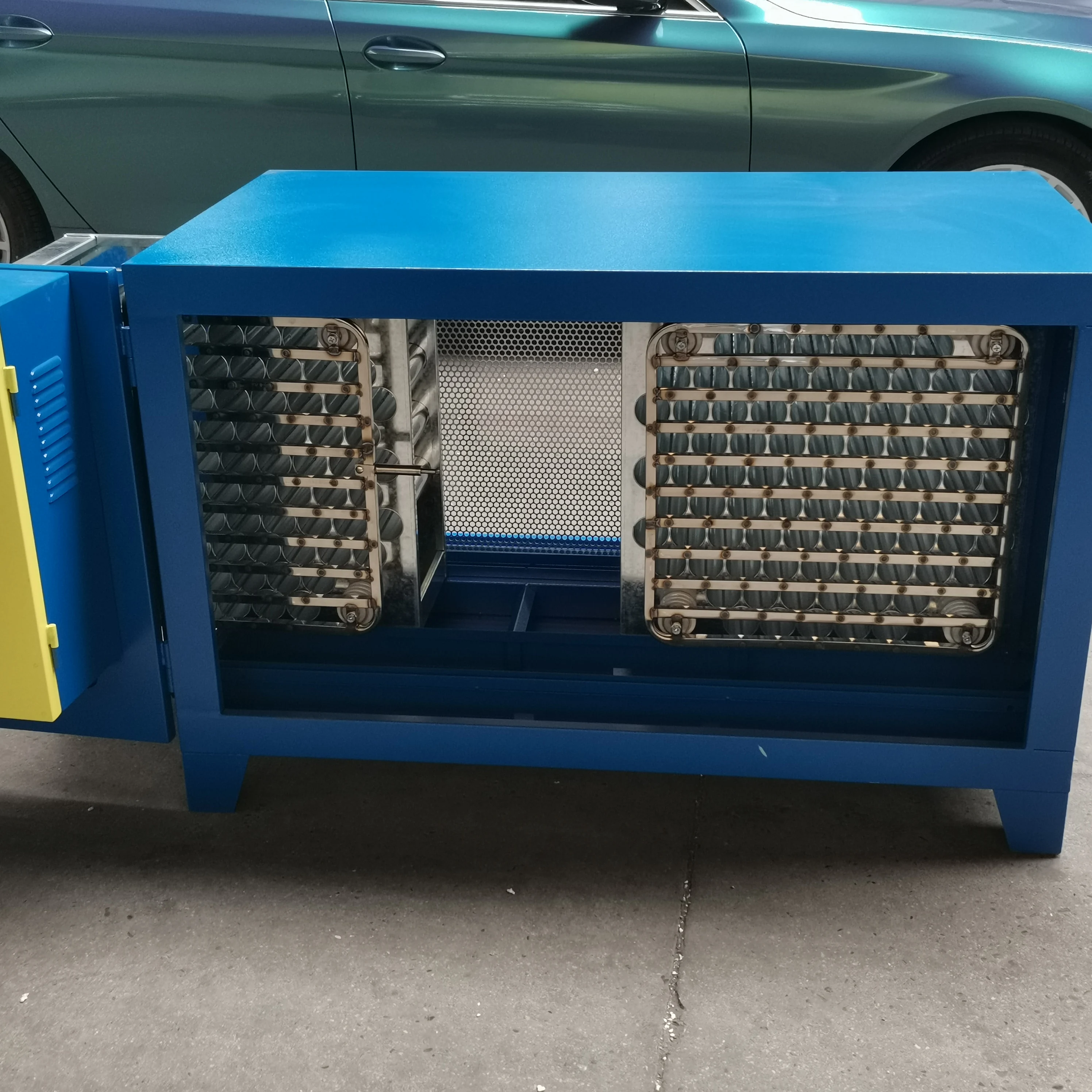 Commercial Kitchen Electrostatic Precipitator Air Filter ESP Smoke Filter Oil Smoke Purifier Air Clean Equipment