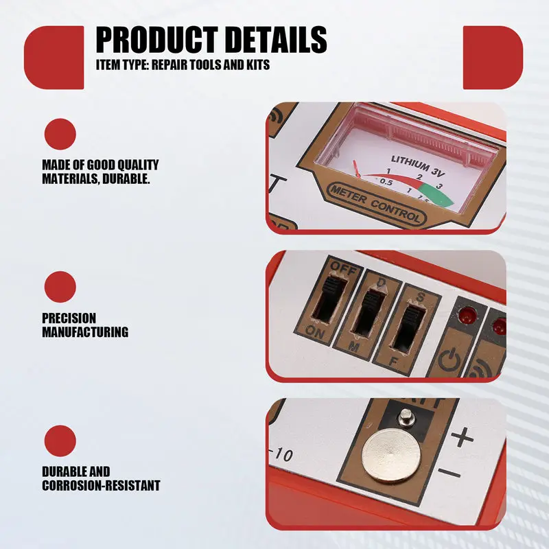 

Demagnetization Demagnetization/Battery Measure/Pulse/Quartz Tester Machine Watch Tool for Detecting Battery Capacity