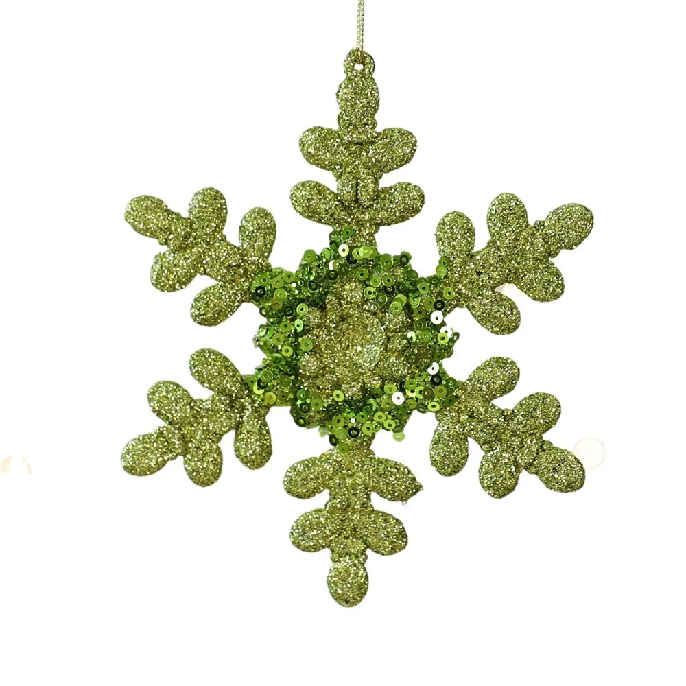

Green Christmas Tree Pendant Sparkle Powder Gold Sequins Green Glitter Hanging Pendant Decorative Christmas Decorations